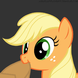 AppleJack_nom animated GIF emoji | Hel's server2