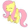 fluttershyheadswing_1 animated Discord emote - mrrp