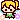 A tiny pixelated fairy with yellow hair and a green dress surrounded by sparkling magic effects.