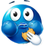 cookie custom emote - bored