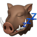 HogSleepy custom emote | Tambayan Ave.
