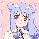 Catgirl animated emote from kriguG