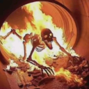 fireskeleton Discord sticker from Nơi tìm kiếm niềm vui