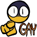 GAY custom emote from Sapphic Kingdom