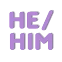 PronounsHeHim Discord sticker - 𓆩❈𓆪 Sylvara Café 𓆩❈𓆪