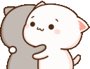 hug animated GIF emoji from Bangwing IN