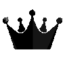 Crown animated GIF emoji from #- thunder server