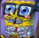 NerdAsfSpongebob Discord sticker from The 1woners