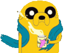 Jake_Coffee animated GIF emoji - ˚₊‧꒰ა The Nightosphere ໒꒱ ‧₊
