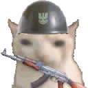CatMilitary animated Discord emote - Brewish | Roblox Cafe Game