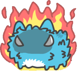 burn animated Discord emote | Anime Empire