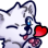 Wolf_love1 Discord sticker - ᛭Ͽ⛈Storm Bringers⛈Ͽ᛭