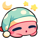 kirby_sleep_320x320 Discord sticker | Emmys Universe