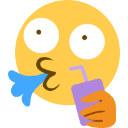 spitout custom emote from ArcadiaHub