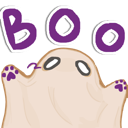 k9_ghostboo Discord sticker from Wisp Grove