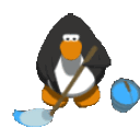 pengmop animated GIF emoji - trans chompers