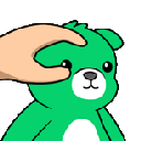 green_bear_pat animated Discord emote - Outer Nowhere