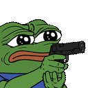 Peepo_Gun animated GIF emoji from 10 Sets Of Failure🏋🏽