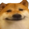 happydoge Discord sticker from Sammy's Indie-Electro Lounge