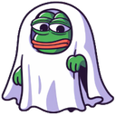 pepespookyghost Discord sticker - Lovers Cafe™ | Indian Discord Server • Nitro • Voice Chat • Active • India • Hangout • Gaming • SFW