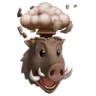 boarexplode Discord sticker from Guardians Of Light (WOR)