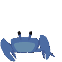 CrabRave_Blue animated GIF emoji - Niveous Gaming