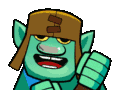 Goblinparty animated GIF emoji | FaziCoralClub