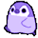 92771purplepenguin animated GIF emoji | Interact | Active Chats • VC • Hangout • Chill • Friends • Giveaways • Events • SFW
