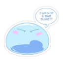 Not_A_Bad_Slime custom emote from Kiro's tempest federation