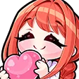 chibiMakimaHeart custom emote | ୨୧     waifu cαƒe    𓂃 ✿   〈 🍵ɞ ྀྀ active ⋆ social ⋆ events ⋆ gwys ⋆ icons ⋆ gaming ⋆ art ⋆ sfw ⋆