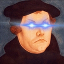 LutherTriggered Discord sticker - /r/christians
