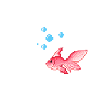 pink_fish animated GIF emoji from ⋮ ⌗ ┆ ˚ノfishies◞ ♡