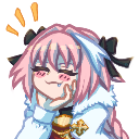 Astolfo_Prideful_Confident Discord sticker - Femboy Order ・Femboy Tag ・LGBTQ・Femboys・ Gay・Furry・Trans・Roblox・Warthunder・Gay Tag・Furries