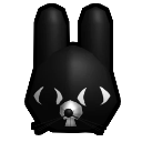 Ratthew the low-poly rat stares forward with a suspicious expression.