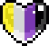 aniheartnonbinary animated emote | TheFemmys