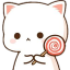 Peach_candy Discord sticker - Hell's . Paradise . OwO . PokéTwo