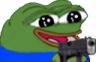 peepohappygun custom emote from The Content Cave🛖