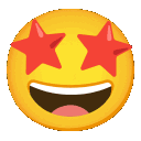 starstruck animated GIF emoji from Jewish Community
