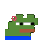 pepeTriggered animated GIF emoji from דושי גאנג