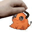 pet_pochita animated emote from Active VC Server • Chill • Hangout • Socialize • Voice Chat • Anime • Sfw