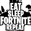 EatSleepFortniteRepeat custom emote from UK Gamers 🇬🇧