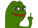 pepe_middle animated emote | The Lumberyard™