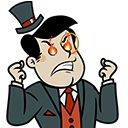 angry Discord sticker - AdVenture Capitalist
