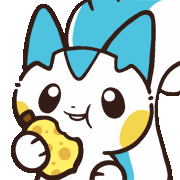 pachirisu animated GIF emoji from PokéVault