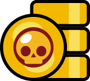 Coins_BrawlStars Discord sticker from ArcadiaHub