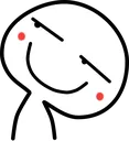 smirk Discord sticker from Lucid Love ☾  Relationship ⭑ Social ⭑ Gaming ☽