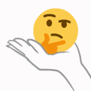 thinkingemoji20 animated Discord emote from Gem's Discord