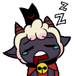 sleep animated GIF emoji from РПГ Секта | RPG Cult