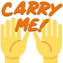 CarryMe Discord sticker - Mandatory Fun