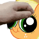 236703applejackheadpat animated emote from FancyMan Academy ™